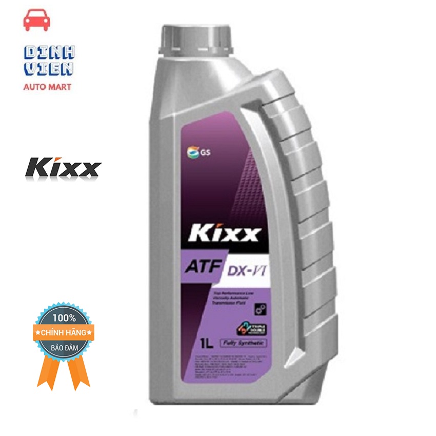 [HCM]{ CHÍNH HÃNG } Dầu trợ lực tay lái KIXX ATF DX VI 1 lít – DV AUTO MART