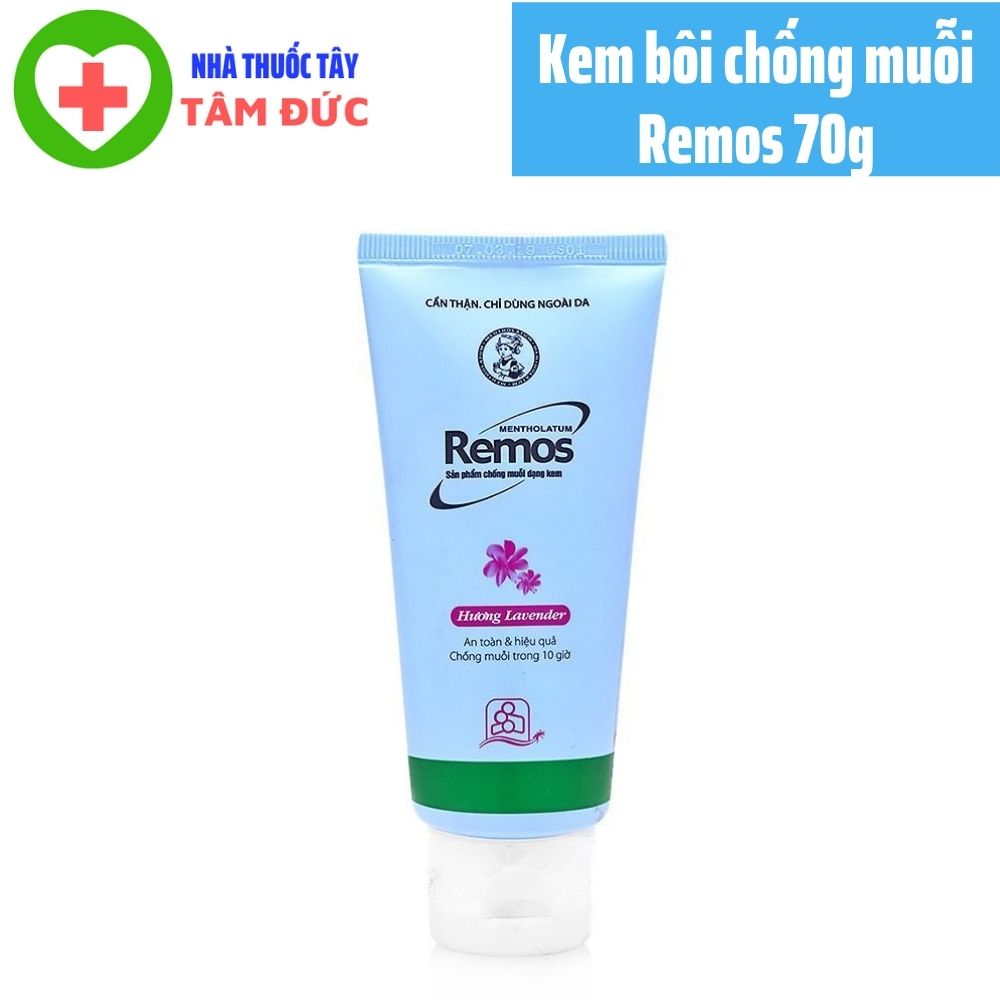 Kem bôi chống muỗi Remos 70g