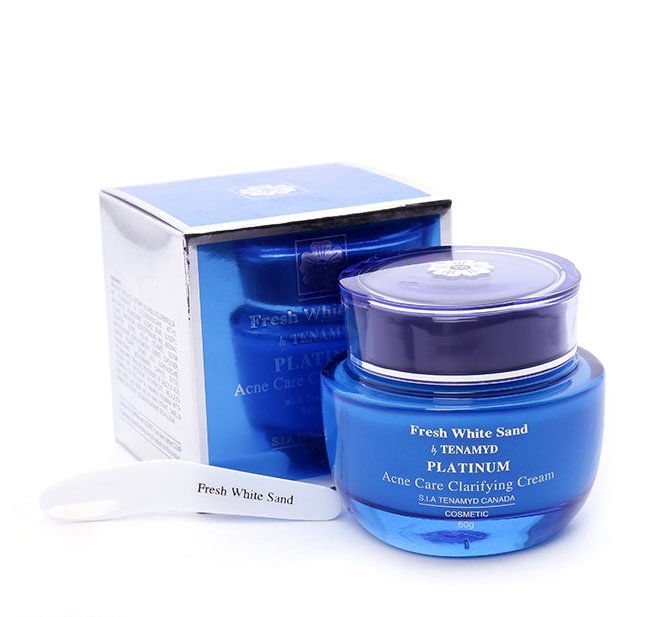[Nhập khẩu chính hãng DATE2026]Kem dưỡng da mụn Tenamyd Platinum Acne Care Clarifying Cream 60g
