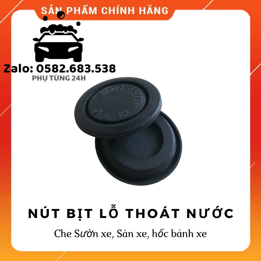 Nút cao su bịt sàn, hốc lốp, Nút nhựa ô tô Hyundai/ Kia/ Toyota/ Chevrolet/ Mazda.