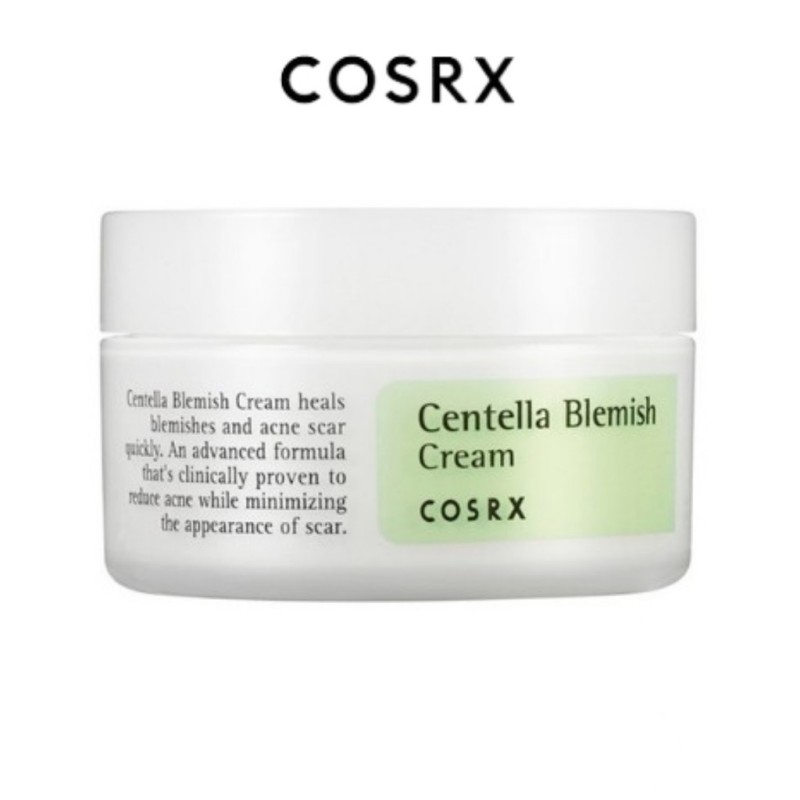 Kem dưỡng chiết xuất rau má cosrx centella blemish cream for acne 30ml