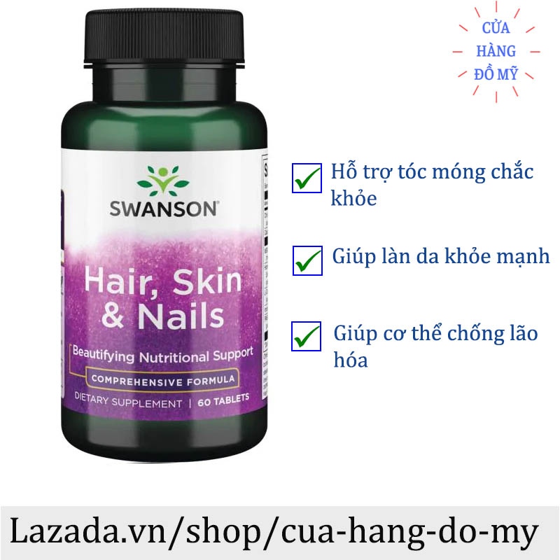 vitamin hair skin nail Chất Lượng, Giá Tốt 