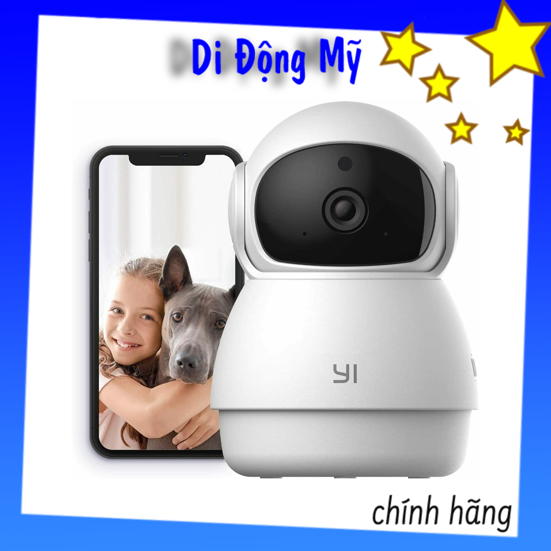 Camera yi dome pan / tilt - camera yi dome pan, full hd 1080p, tích hợp ai, bản quốc tế, xoay 355 độ