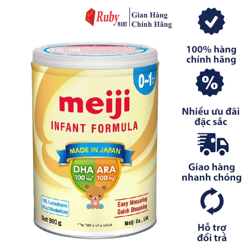 Sữa Bột Meiji Infant Formula 800g