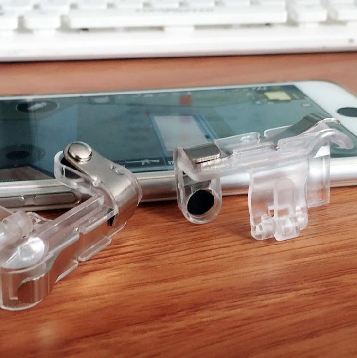 Bộ 2 nút bấm cơ F3 hỗ trợ Pubg Mobile Ros Mobile Ipad - Thế hệ F3 (Nút cơ)