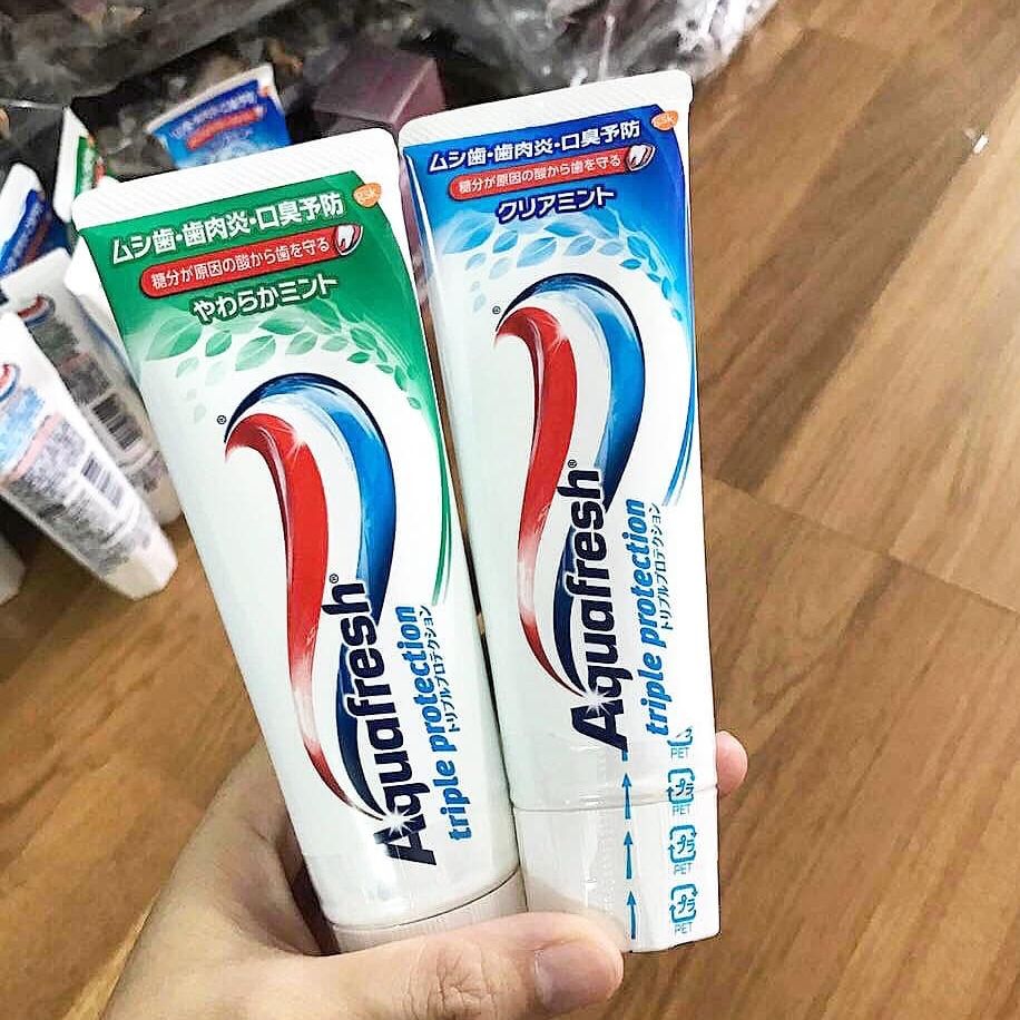 Kem đánh răng Aquafresh Nhật Bản 140g