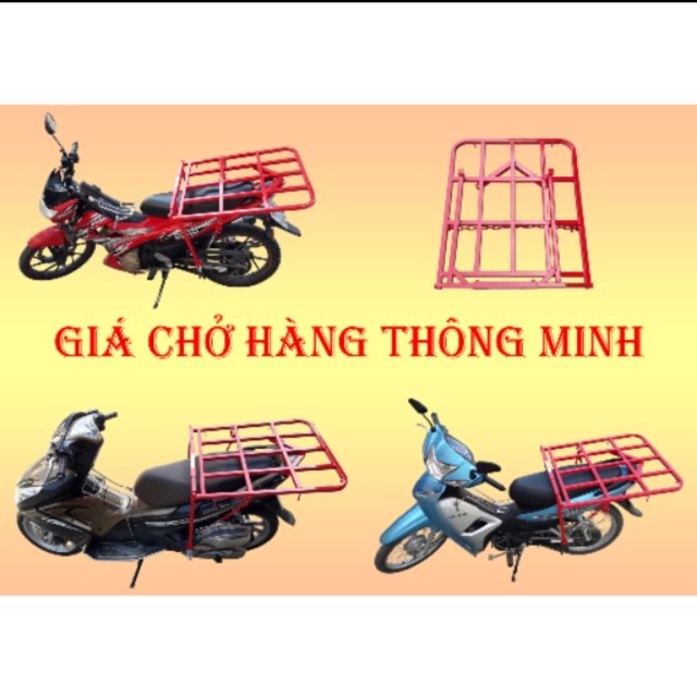 Giá Chở Hàng Thông Minh Giá Đa Năng Loại Thường Và Loại Đổ Xăng Dc Ko Cần Tháo( Giá Đa Năng )Giá 1C