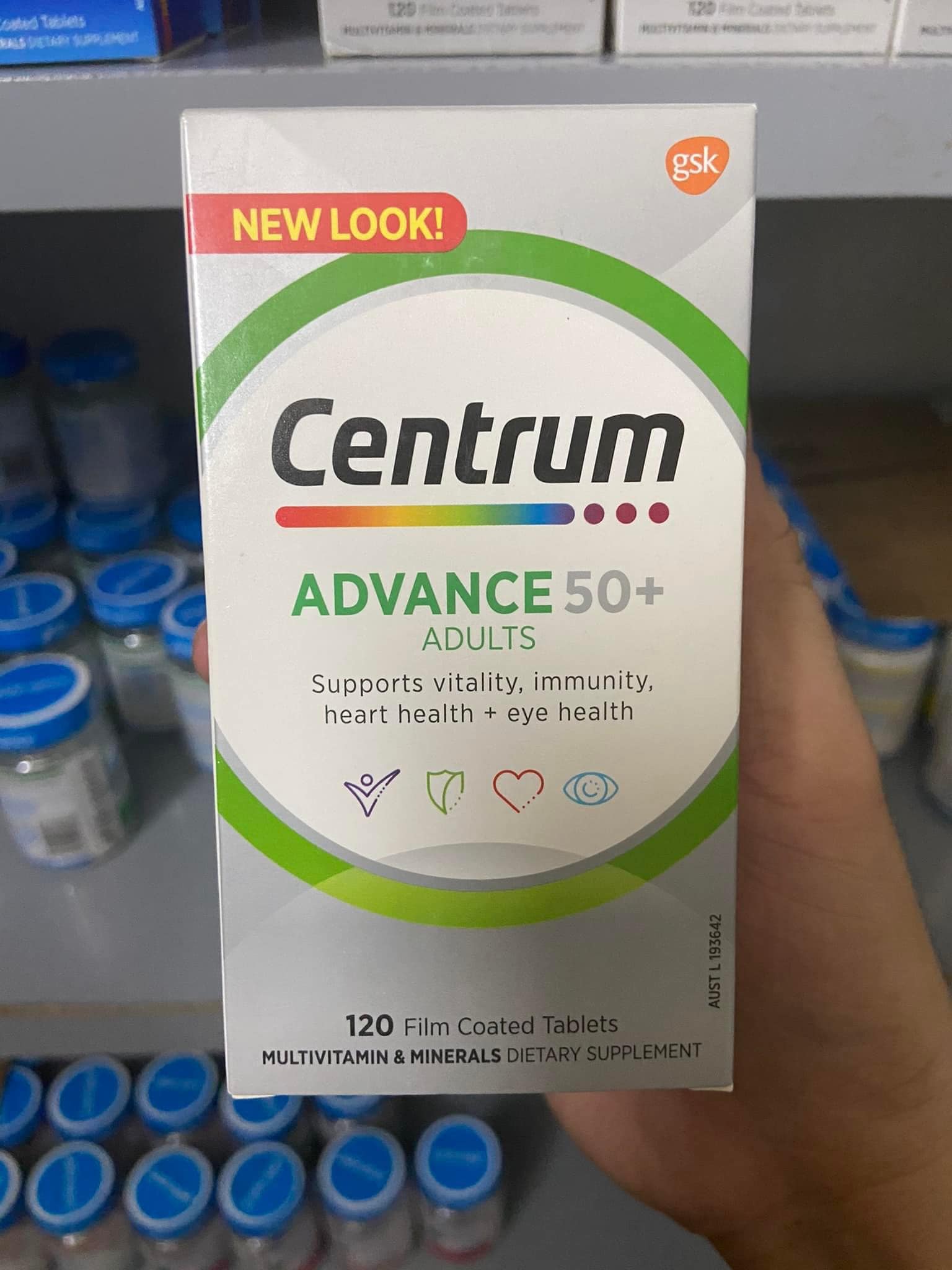 CENTRUM ADVANCE FOR ADULTS 100 VIÊN