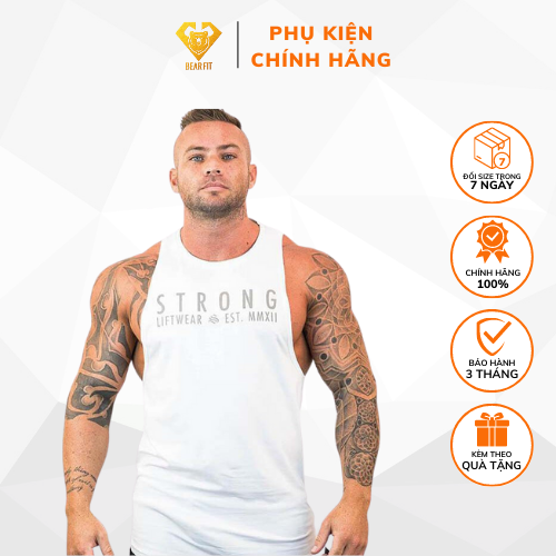 Áo Tập Gym Strong - Áo Tập Gym Tank Top thời trang cao cấp