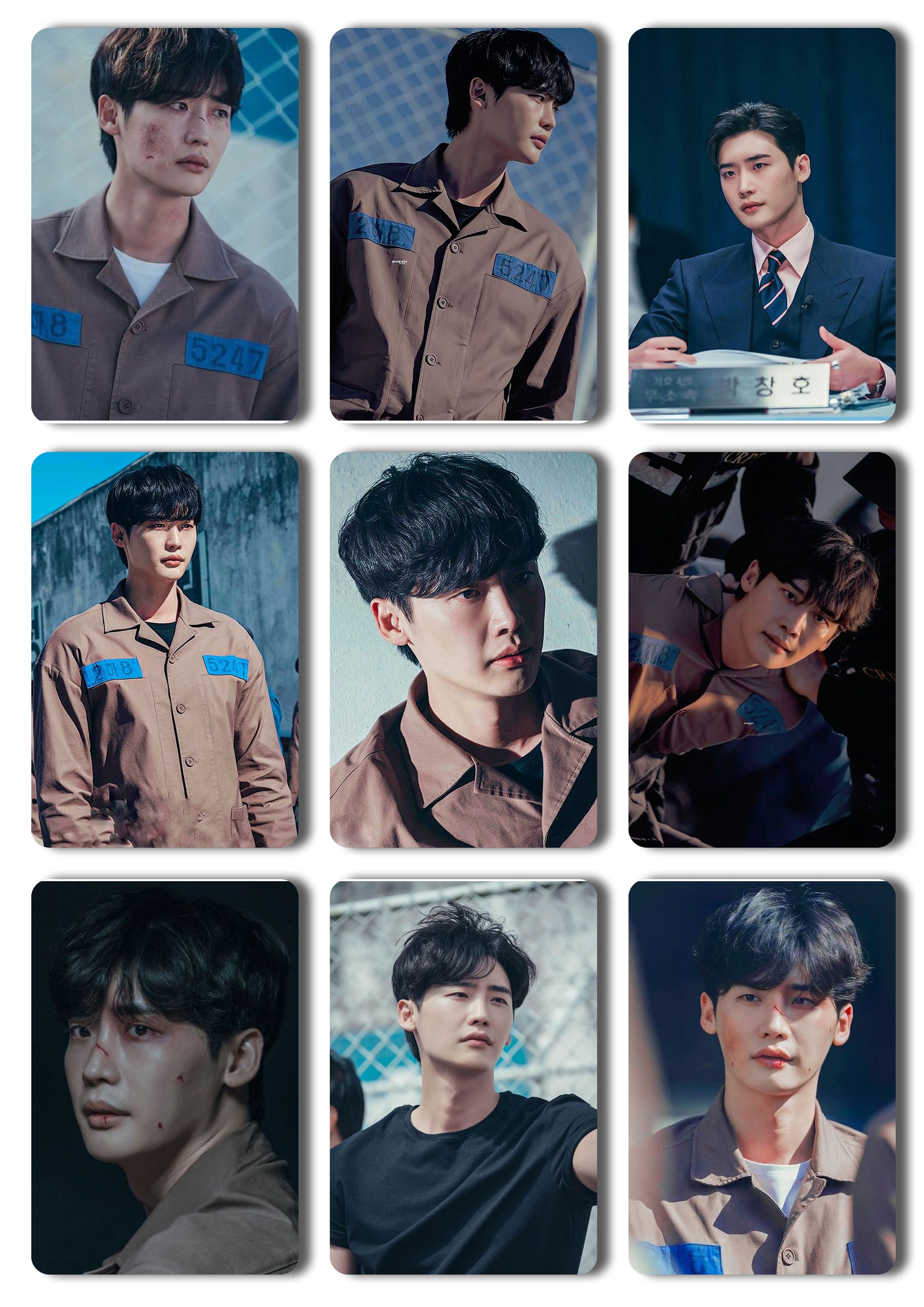 Bộ 9 lomo card lee jong suk big mouth mới nhất