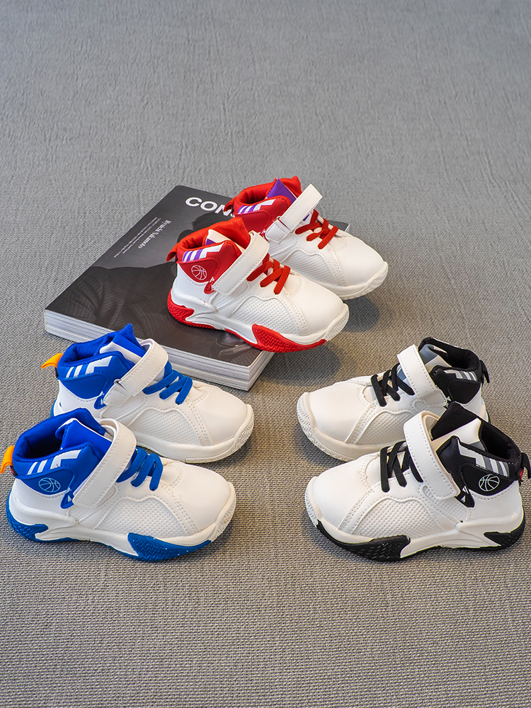 Giày bata giày thể thao cho bé tập đi sneaker bé trai bé gái đế mềm quai dán