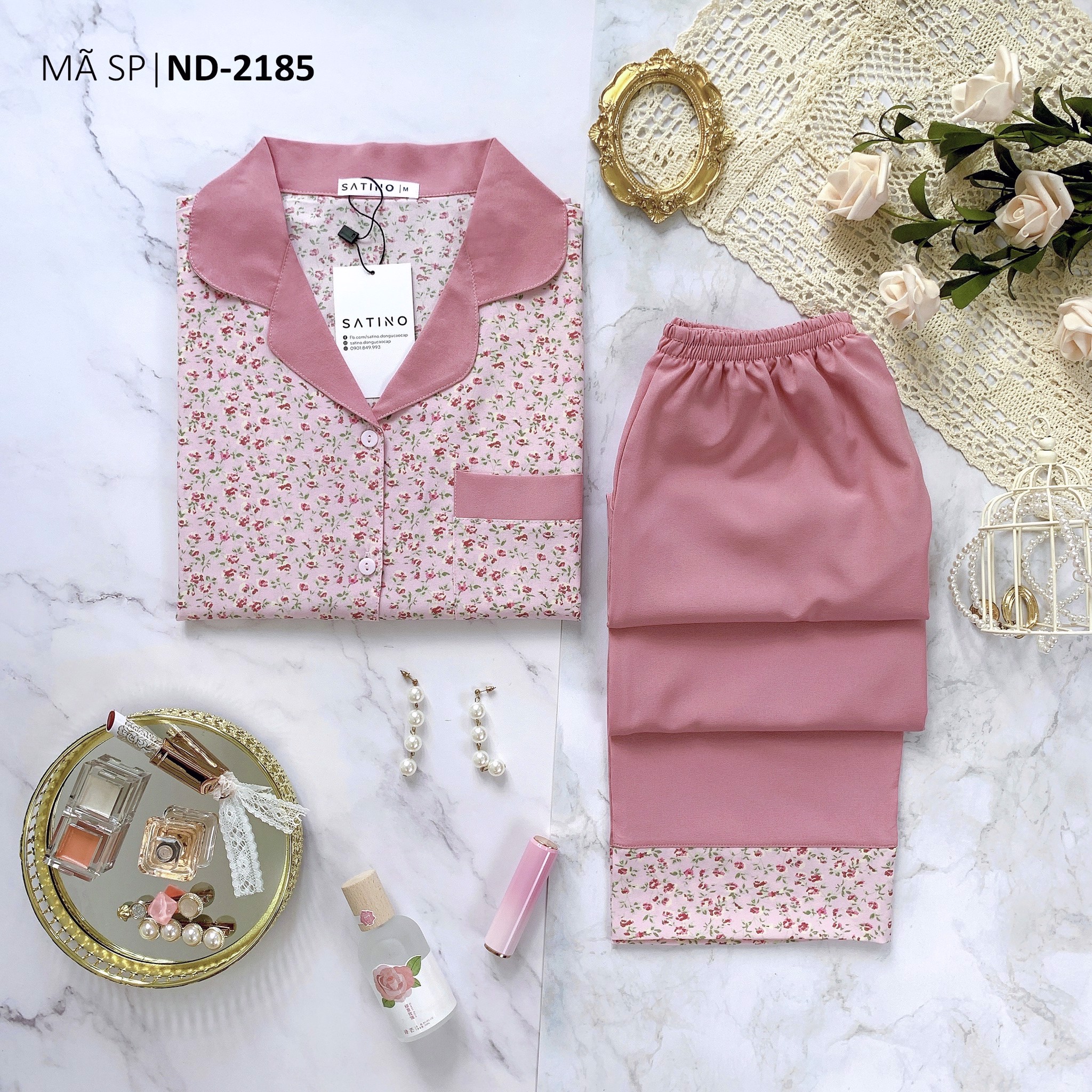 Pijama tnqd - jessie pink