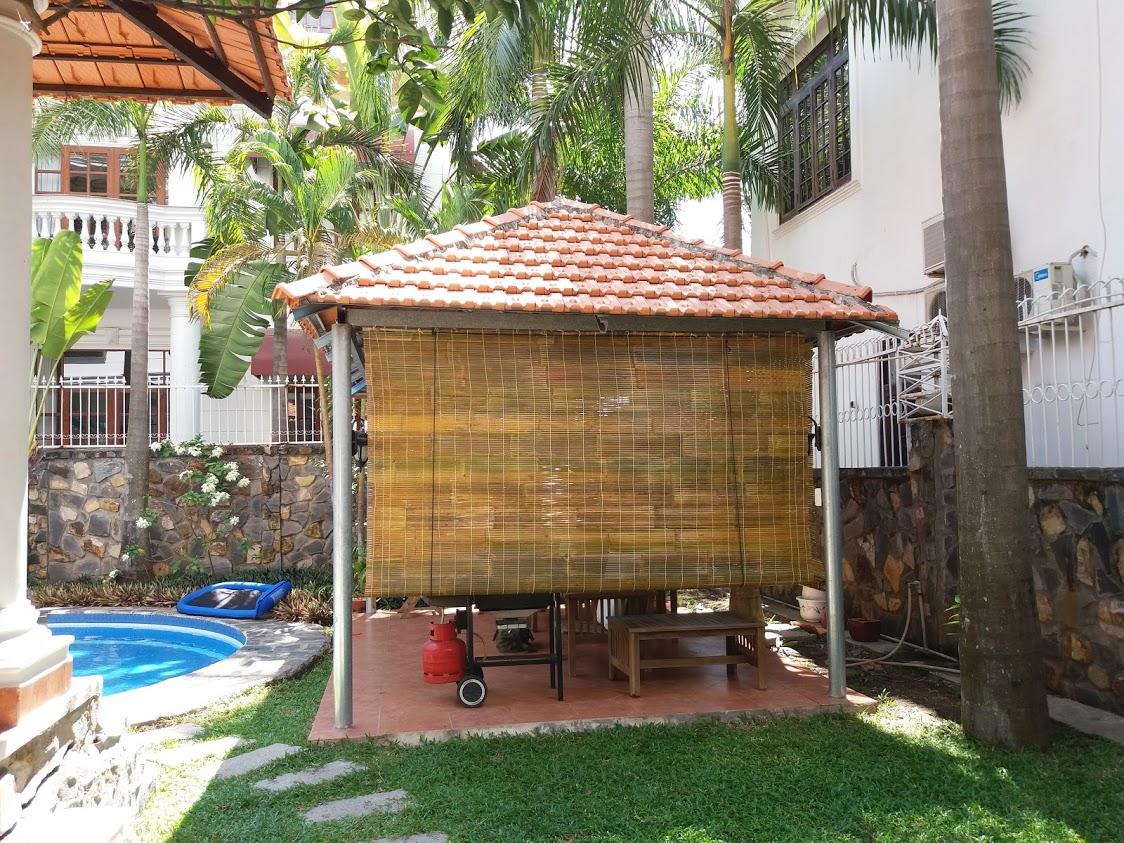 Mành trúc che nắng ban công tphcm