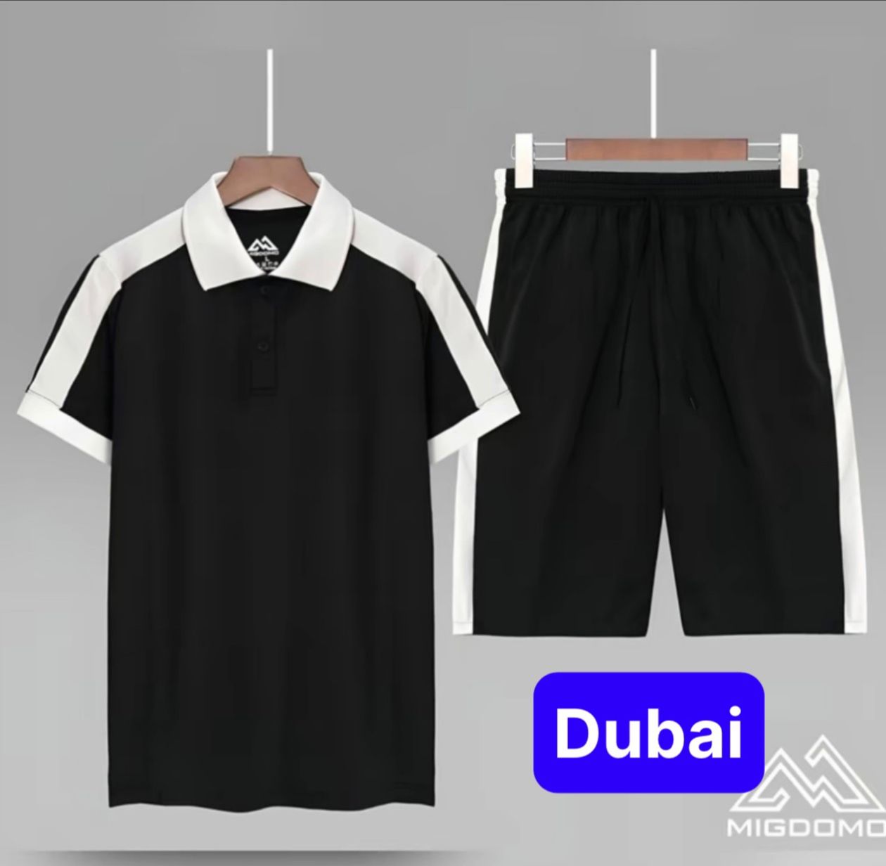 ĐỒ BỘ QUẦN ÁO NAM THỂ THAO MÙA HÈ POLO CHẤT THUN CÁ SẤU CO GIÃN PHONG CÁCH HOT TREND 2024 - DUBAI FASHION