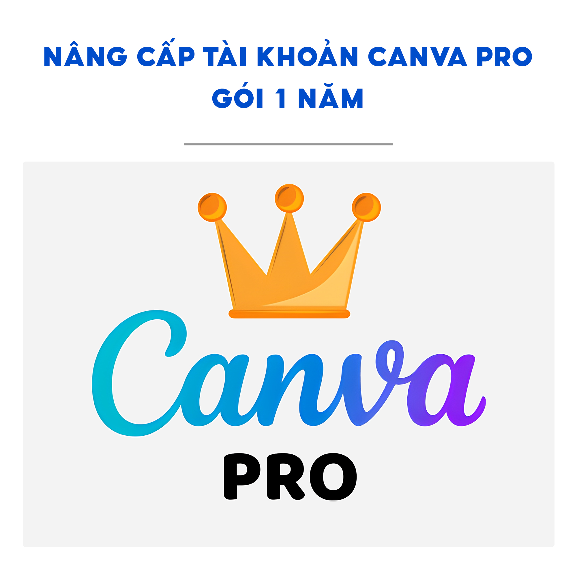 Nâng Cấp Tài Khoản Canva PRO Gói 1 Năm - Skydes