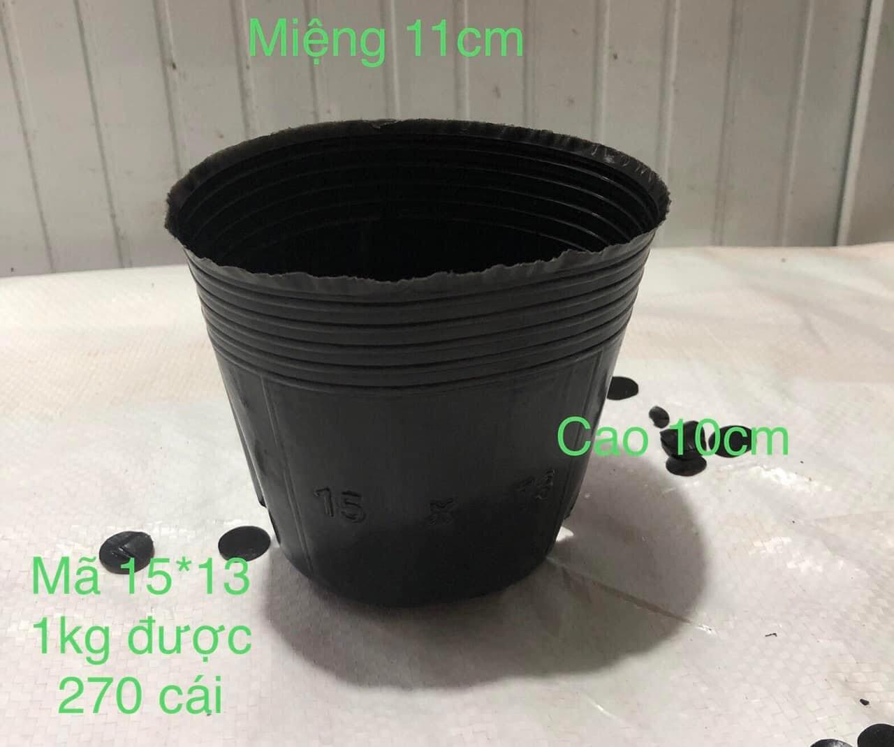 1 kg túi ươm/bầu ươm cây 15x13 cm