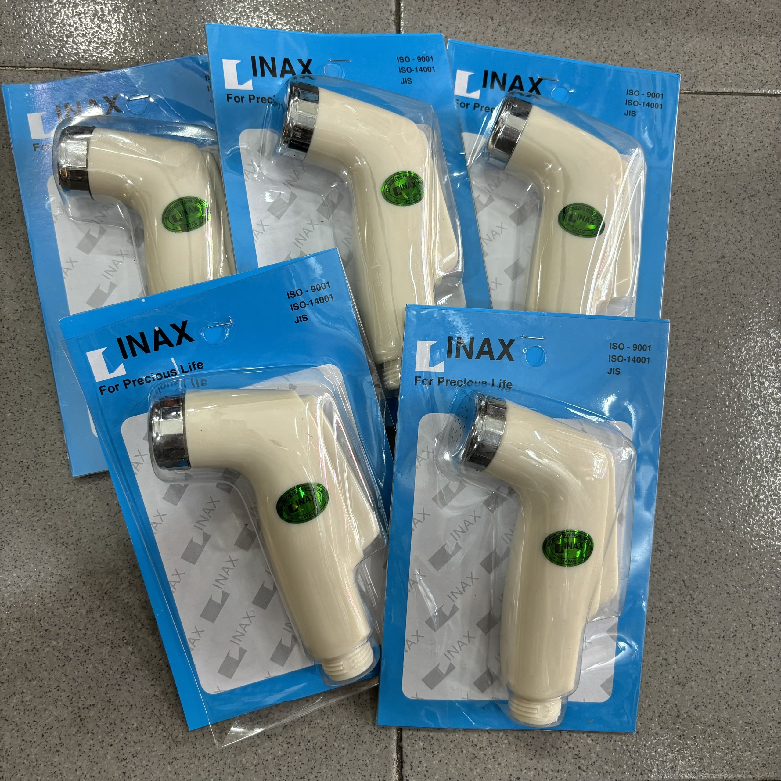 Đầu vòi xịt vệ sinh Inax cao cấp siêu bền, nước mạnh TẶNG kèm ron