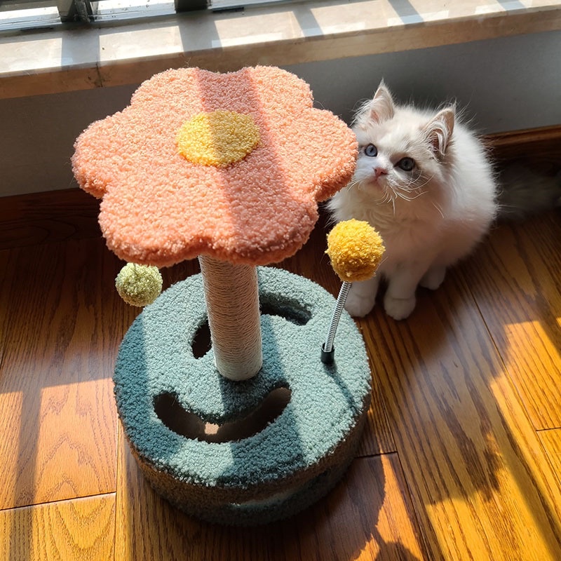 TRỤ CÀO MÓNG (CATTREE) CHO MÈO - NHÀ CÂY CHO MÈO CÀO MÓNG