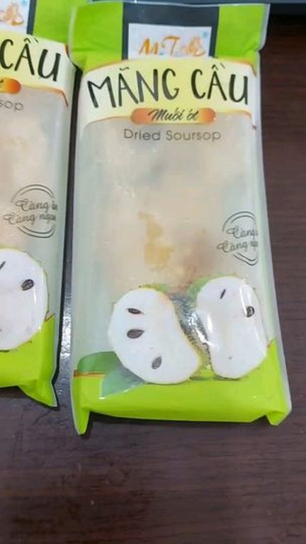Mãng cầu sấy muối ớt mt - ngon mê ly 100g