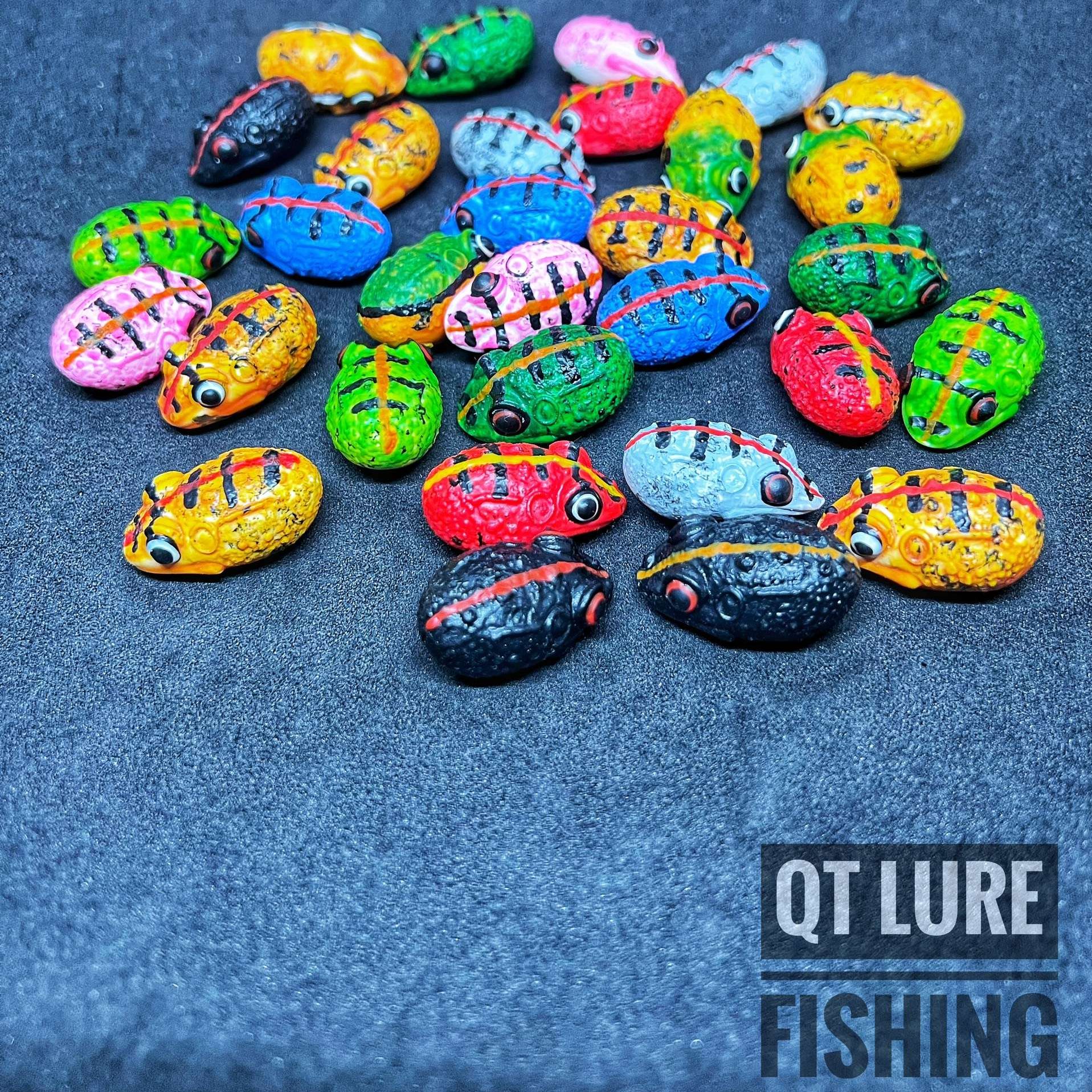 Nhái hơi câu lure emo bj body 3.5cm - lưỡi 3cm trọng lượng 7g-8g - qt lure fishing