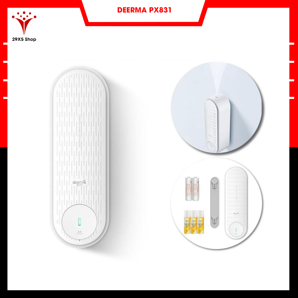 Máy phun tinh dầu, tạo hương thơm tự động Deerma PX831 - Bảo hành 6 tháng