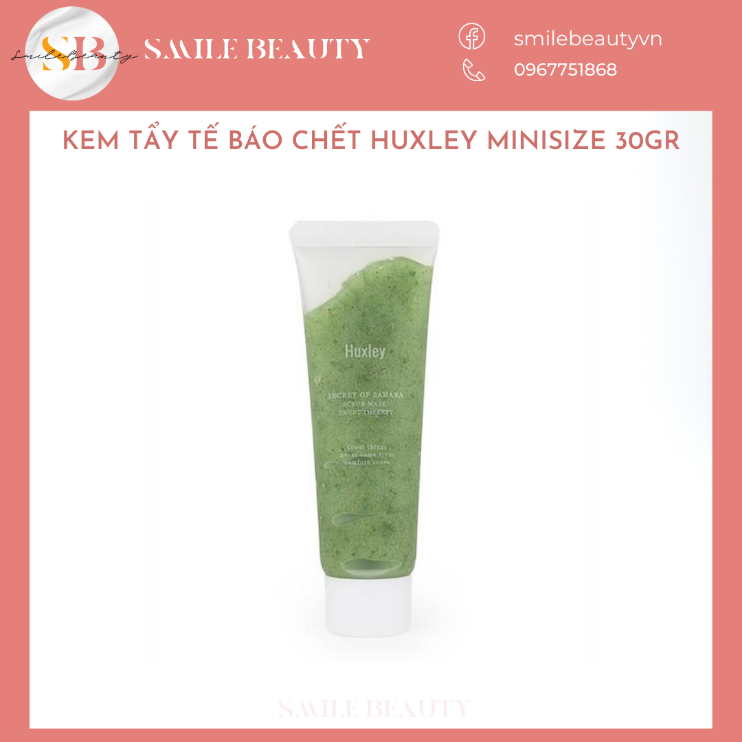 Tẩy tế bào chết huxley mini 30gr