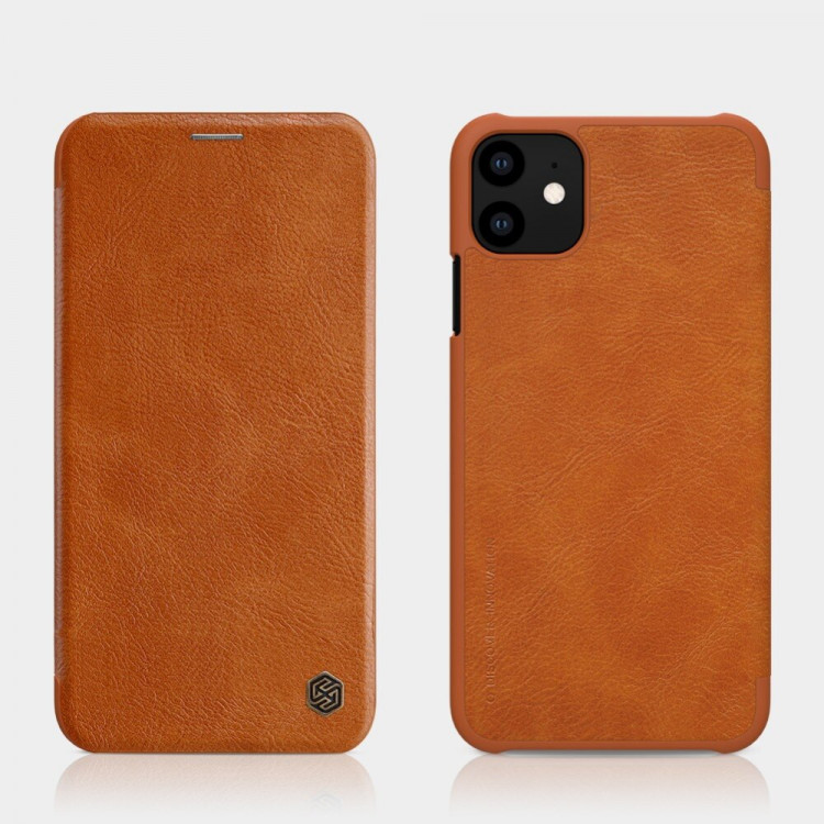Bao da iPhone iPhone 12 Pro Max hiệu Nillkin Qin