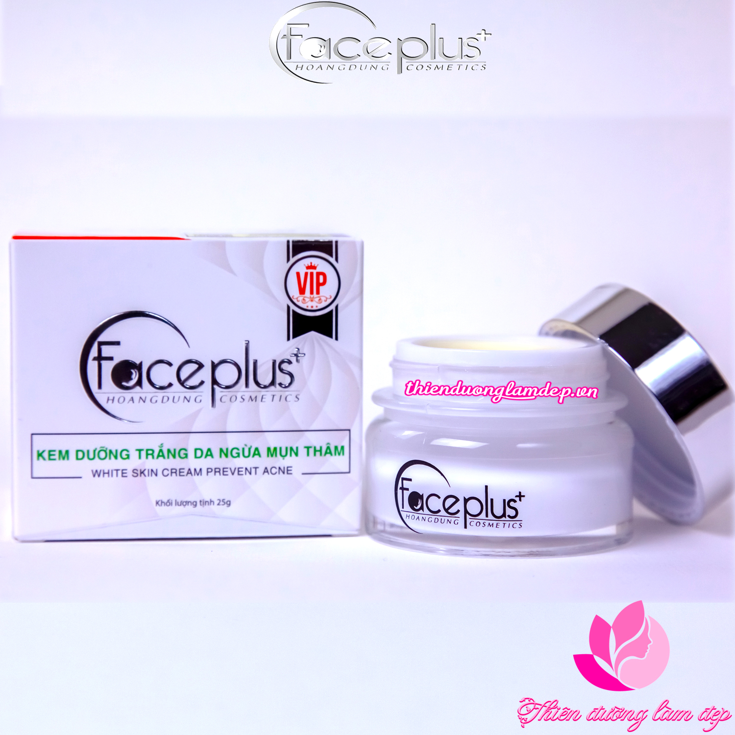 Kem dưỡng trắng da - Ngừa mụn thâm 25g FacePlus+