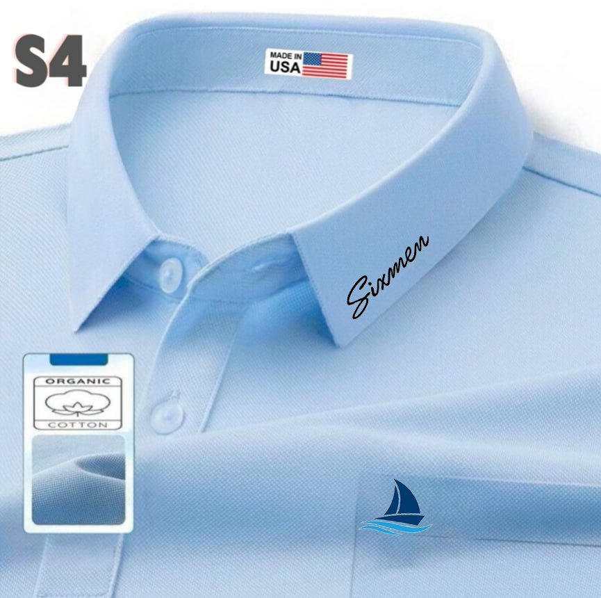 Áo Thun Polo THUYỀN SIXMEN Ngắn Tay Dòng Cao Cấp Vải Cá Sấu Sang Trọng, Lịch Lãm 2025 - TTN10 - 2