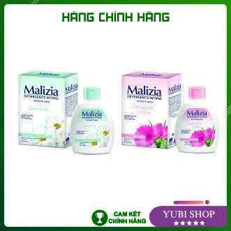 Dung dịch vệ sinh phụ nữ malizia hàng auth - dung dịch vệ sinh phụ nữ malizia cao cấp italy 200ml - yubi shop