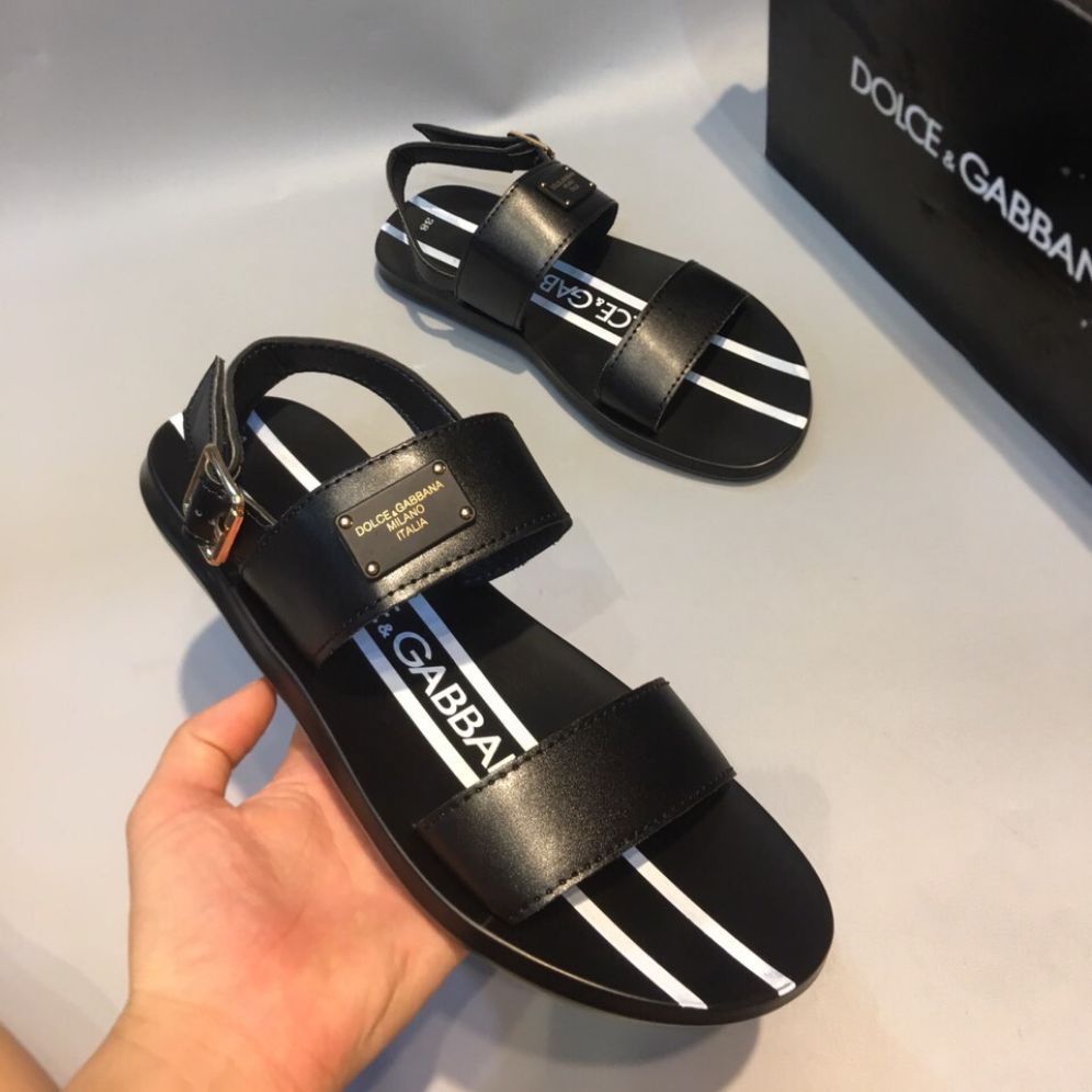 [ Quai Da] Dép nam da bò quai hậu da bò mẫu trẻ đẹp phù hợp mọi lứa tuổi, học sinh mang đi học, tặng quà đón gót giày