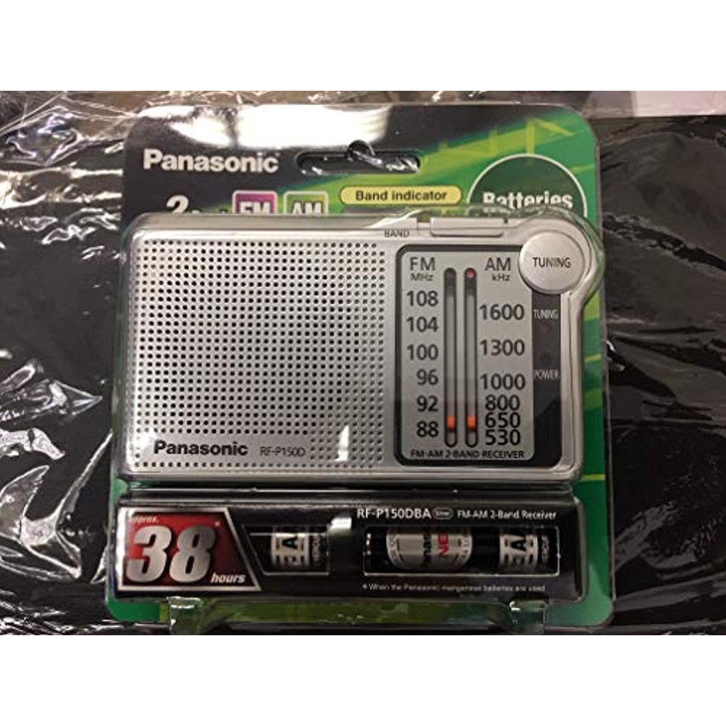Radio fm am panasonic rf p150 cassette nghe đài