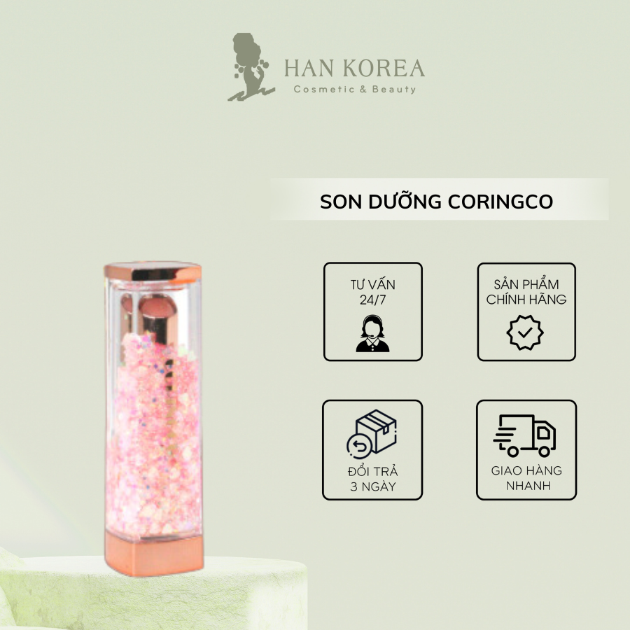 Son dưỡng coringco hàn quốc màu 01 - hân korea