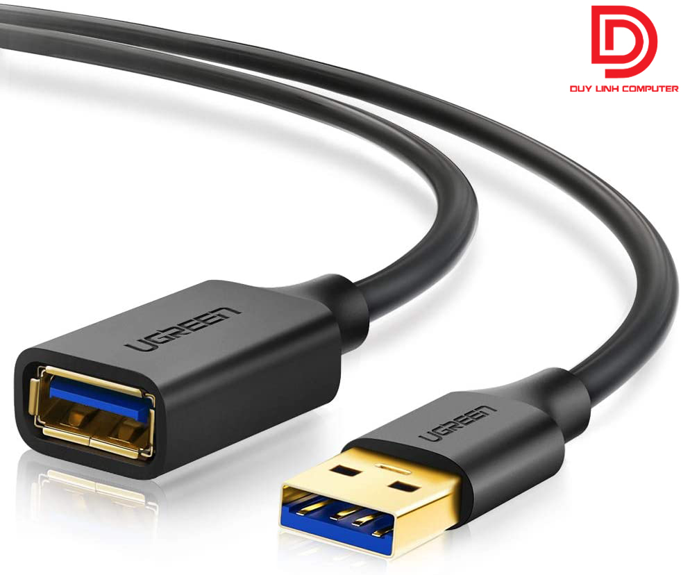Cáp nối dài usb 3.0 mạ vàng dài 2m chính hãng ugreen 10373