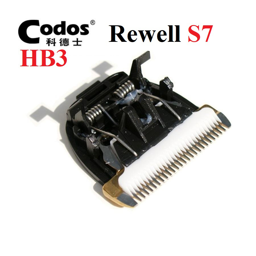 Lưỡi tông đơ thay thế hb3 - tông đơ rewell s7, tông đơ codos t6, t9, codos chc-968-961-960-958-930-959-916-918-919