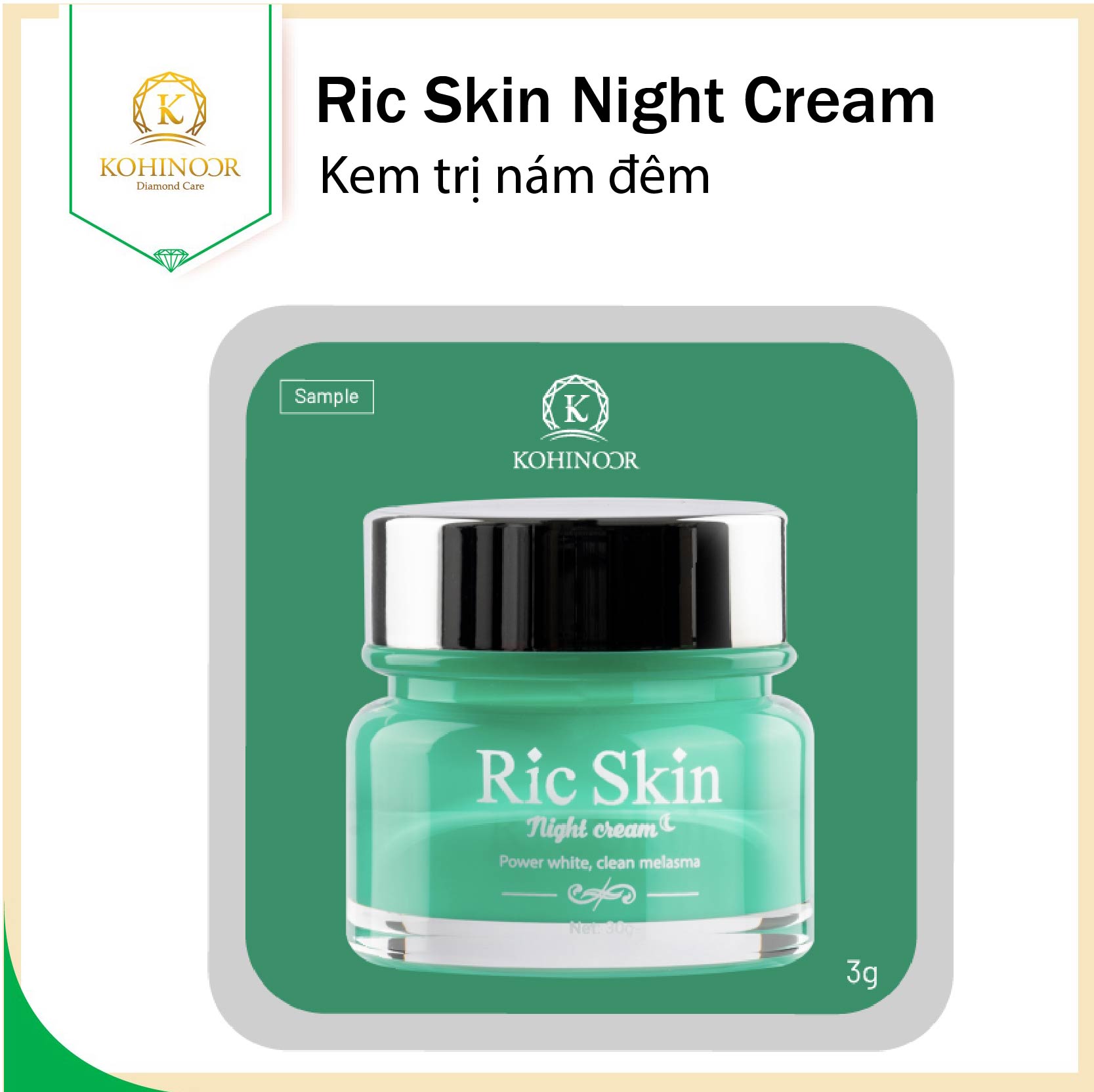 Kem nám đêm Ric Skin Night Cream