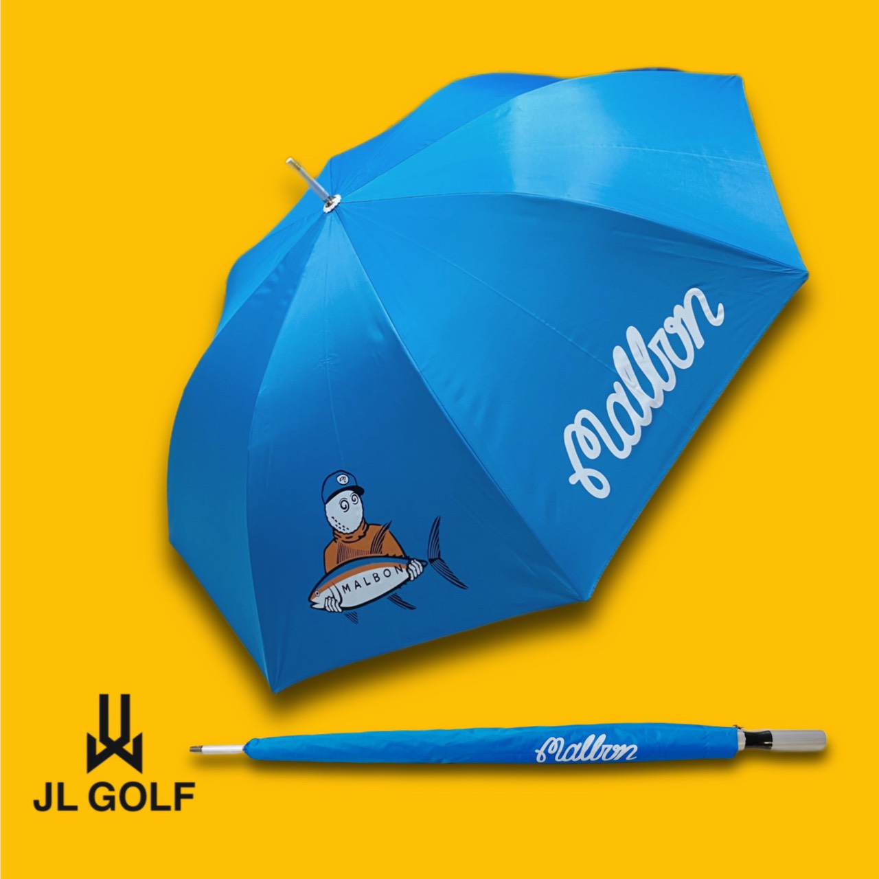 Malbon Golf umbrella UV protection golf sun umbrella, 2024 new model Malbon umbrella