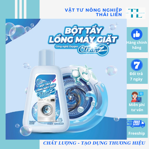 Bột Tẩy Lồng Máy Giặt Cao Cấp CleanZ Giúp Làm Sạch Và Loại Bỏ Cặn Bẩn Hiệu Quả 99% - Hộp 200g