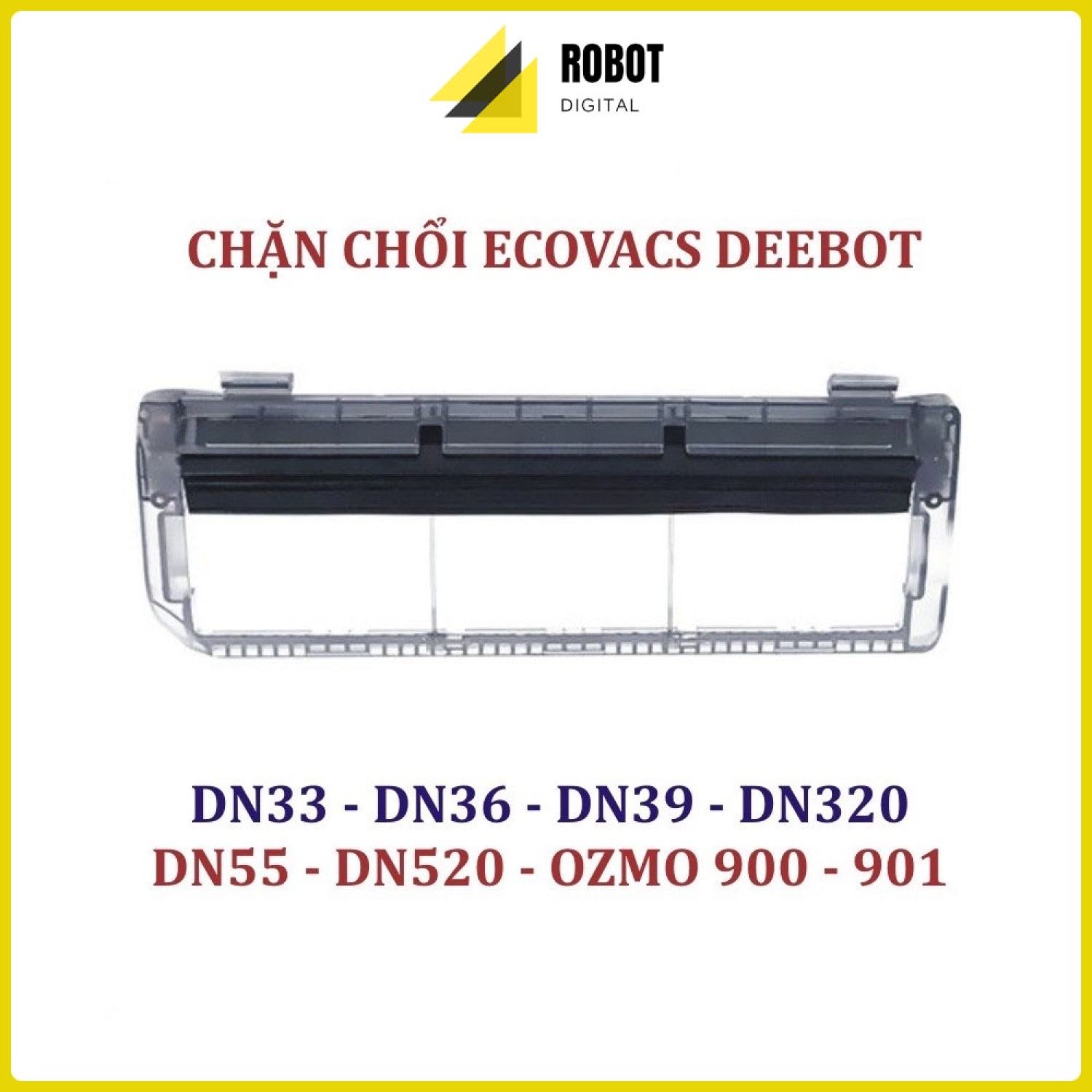 Nắp đậy chổi cuốn, chặn chổi, giá đỡ chổi chính robot hút bụi dn33-dn320-dn36-dn39-dn55-dn520-ozmo 900-ozmo 901