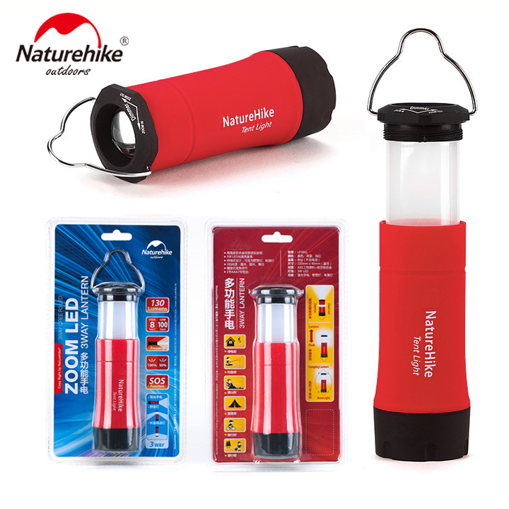 Đèn led treo lều, cắm trại, đạp xe 3 chế độ sáng hàng chính hãng Naturehike