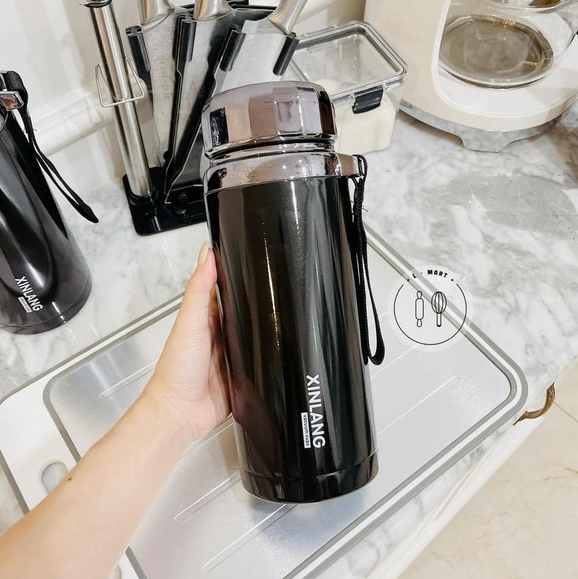 Bình giữ nhiệt xinlang 1200ml 1500ml- nắp kim cương - lõi inox giữ nhiệt cả ngày