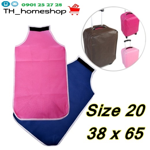 Combo 2 bọc vali size 20
