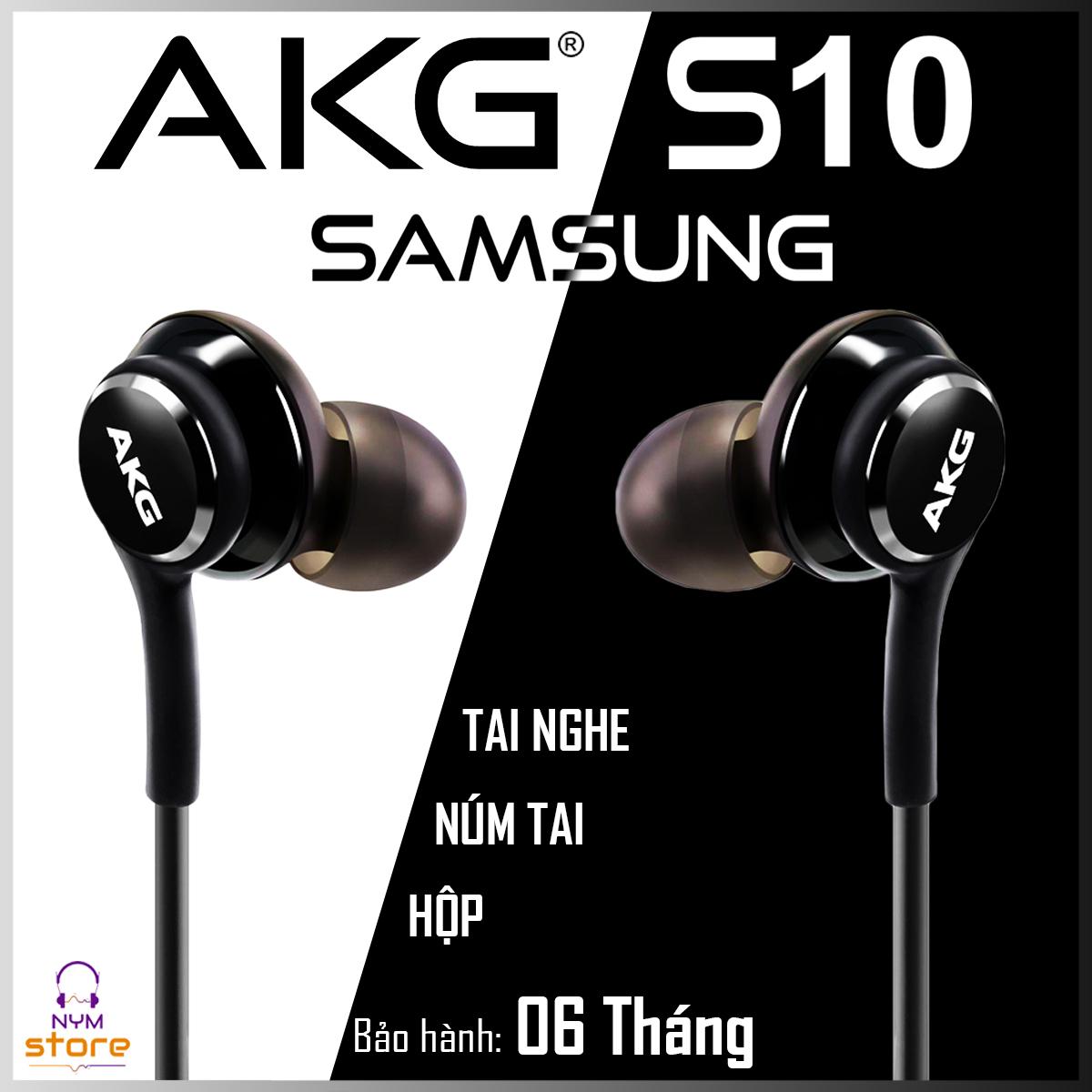 [Bảo hành 1 đổi 1] Tai nghe ss_akg_s10 - Tai nghe nhét tai ss_akg_s10 có hộp có bảo hành