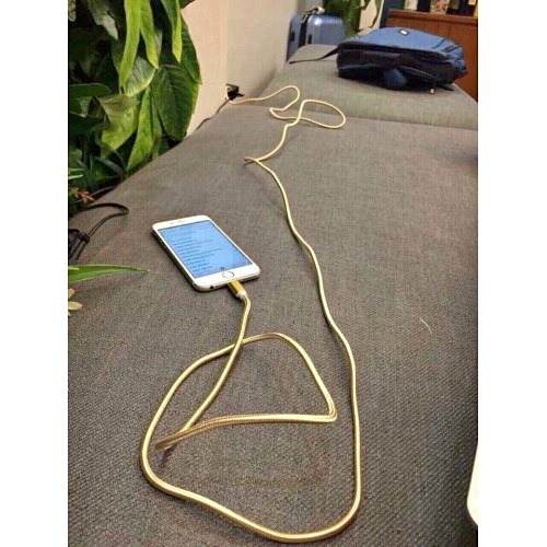 Dây sạc 3m bọc dù loại xịn | Dây sạc điện thoại 3m