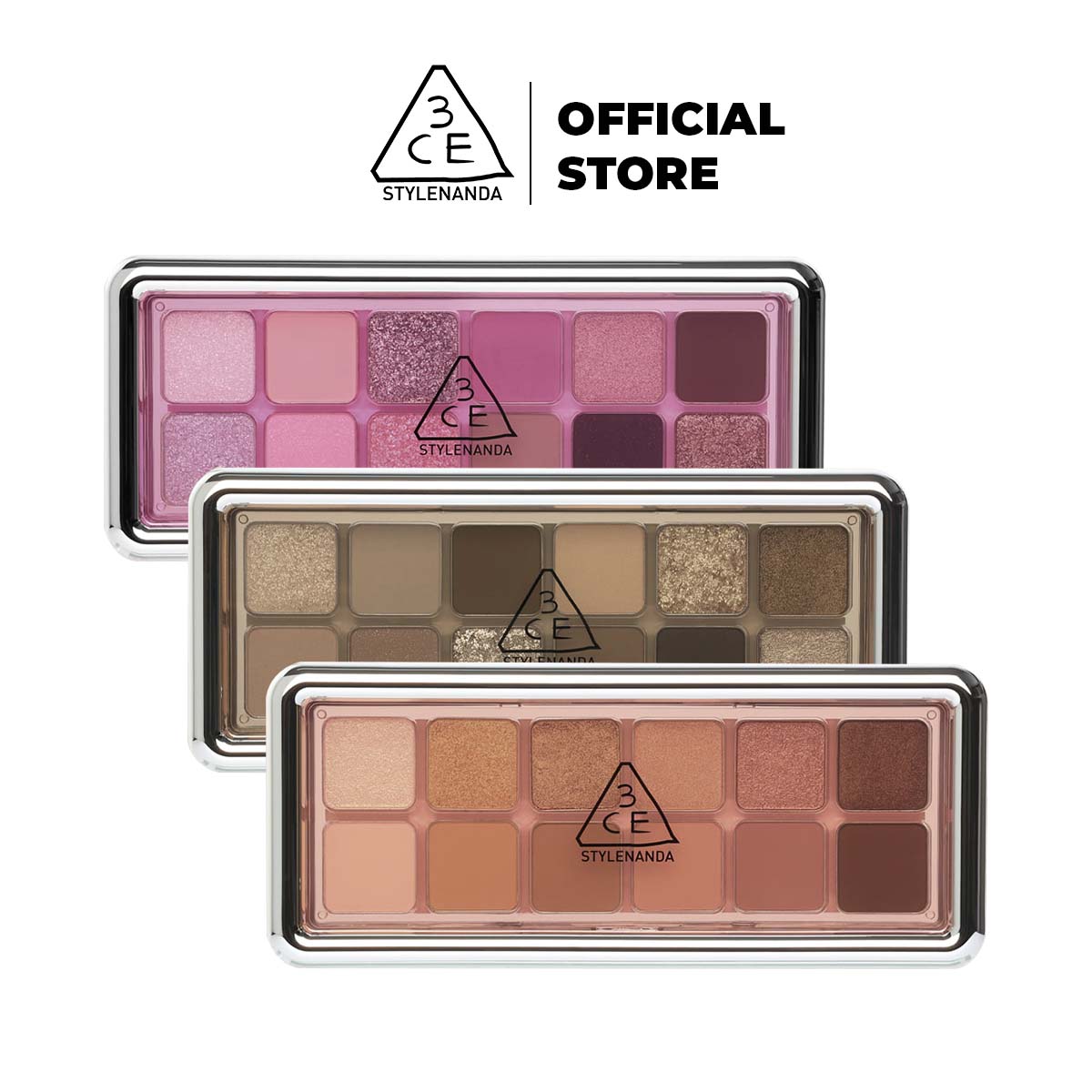 Phấn mắt 12 ô 3ce new take eyeshadow palette 9.5g