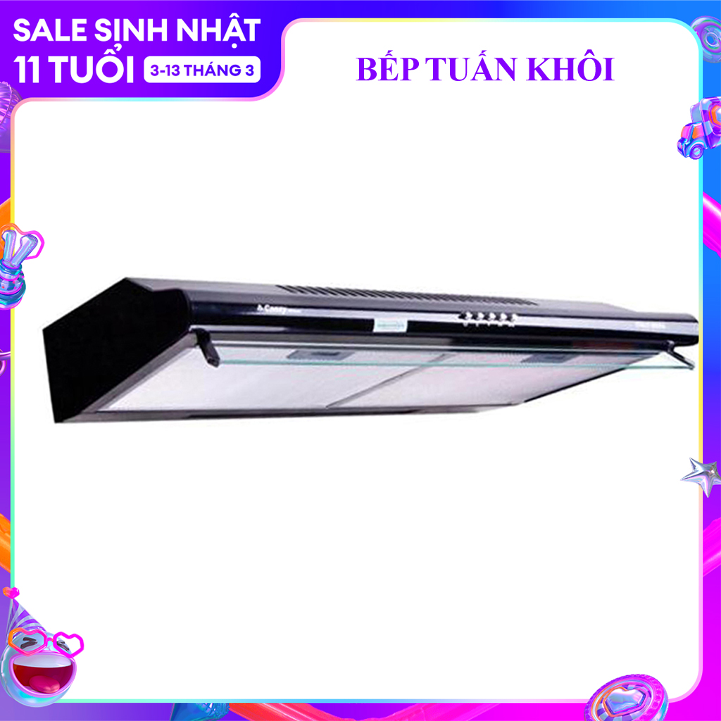 Máy hút mùi canzy cz 2060b 60cm - Máy hút khói canzy cz 2060b ( 6 tấc )