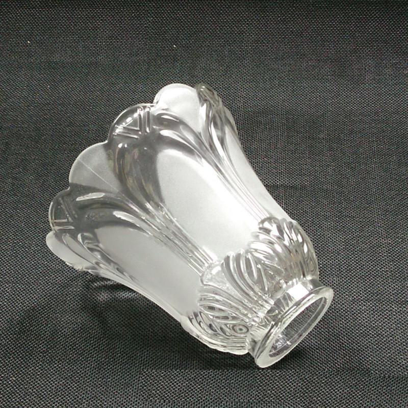 Chụp đèn dự phòng thay thế cho quạt trần với bộ đèn chùm (Màu trắng + Nâu)