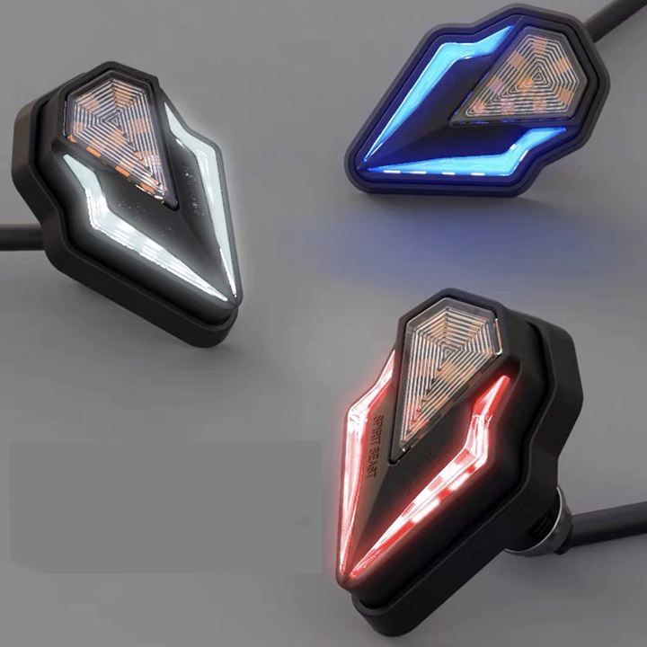 Đèn Xi Nhan Xe máy - Đèn xi nhan Led chạy nhiều màu lựa chọn