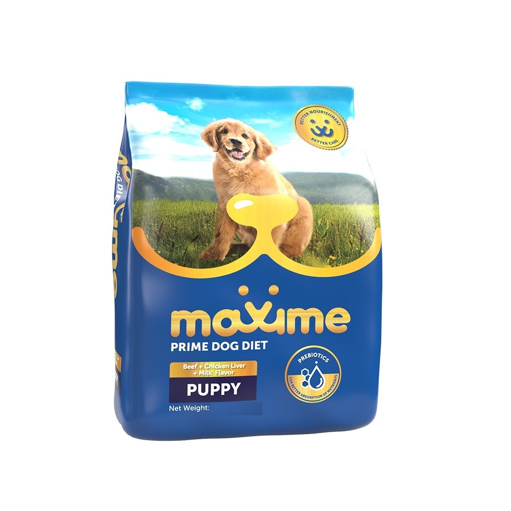 Thức ăn cho chó con maxime gói 400g