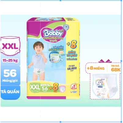 Tã quần bobby xxl56